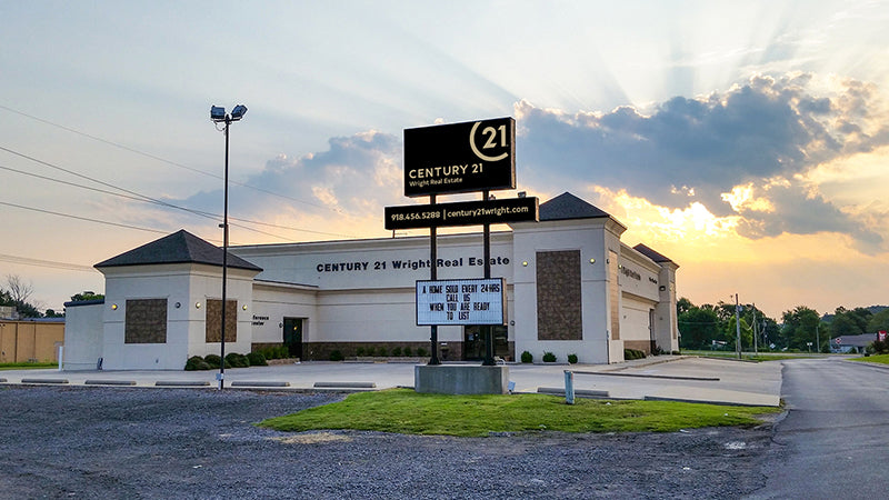 Century 21 wright real estate office in tahlequah oklahoma the top century 21 office in the state and the local sales leader for homes land and commercial properties