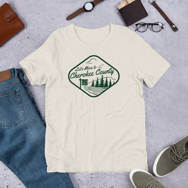 Let's Move to Cherokee County Tee