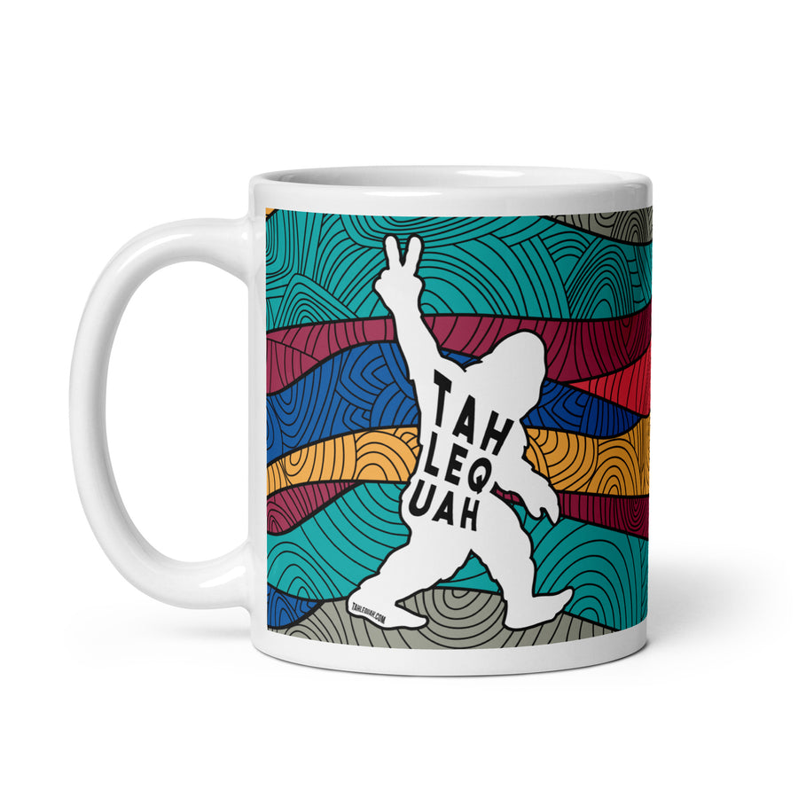 Tahlequah Mural Bigfoot Mug