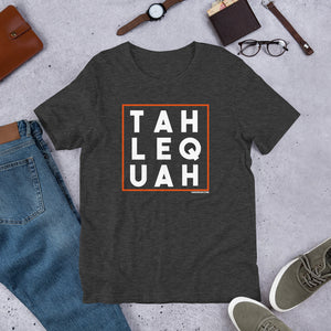 Tahlequah Premium T-Shirt - Orange/White