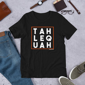 Tahlequah Premium T-Shirt - Orange/White