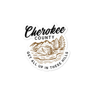 Cherokee County Sticker
