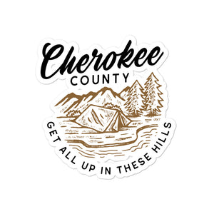 Cherokee County Sticker